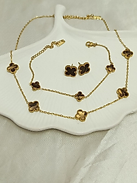 kahverengi takım Vancleef